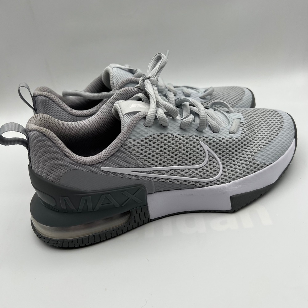 Nike Air Max Alpha Trainer 6 Mens 8.5 Grey Low Top Mesh Gym Training Shoes